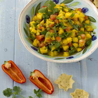 fresh mango salsa maxican salsa