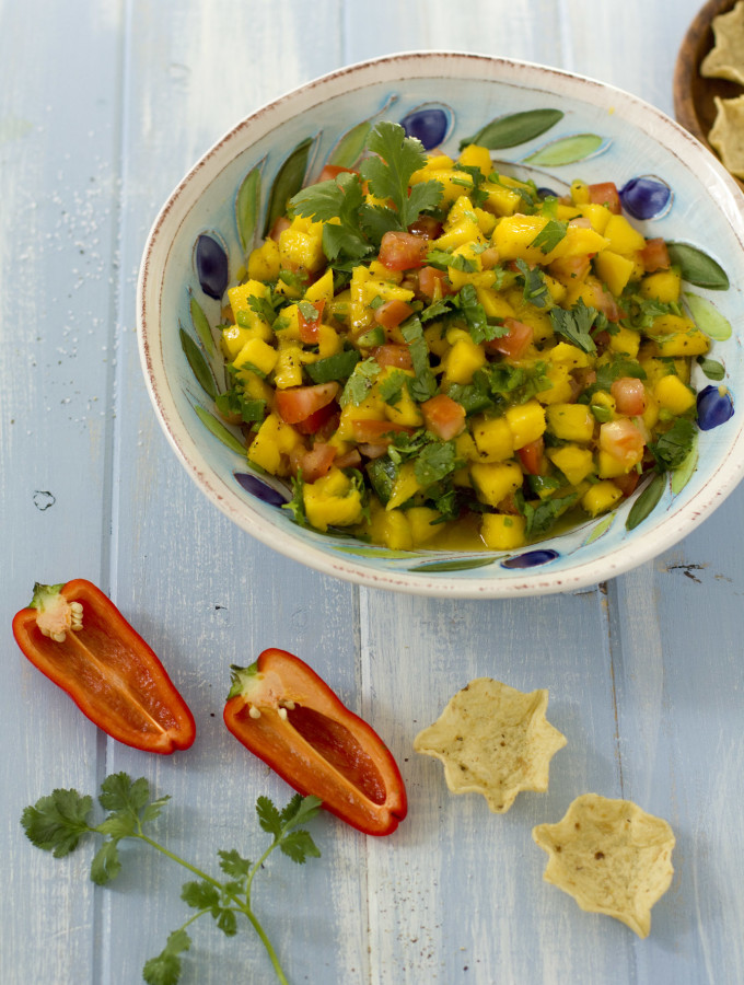 fresh mango salsa maxican salsa