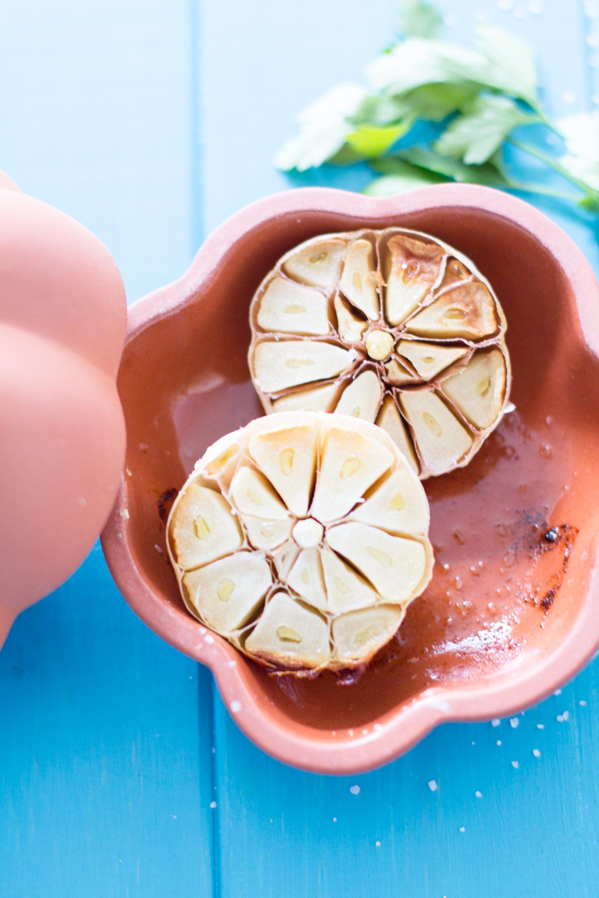 roasted garlic hummus