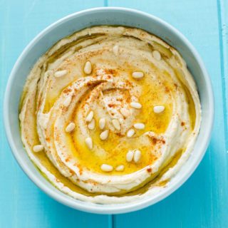 roasted garlic hummus