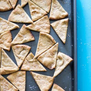 homemade pita chips