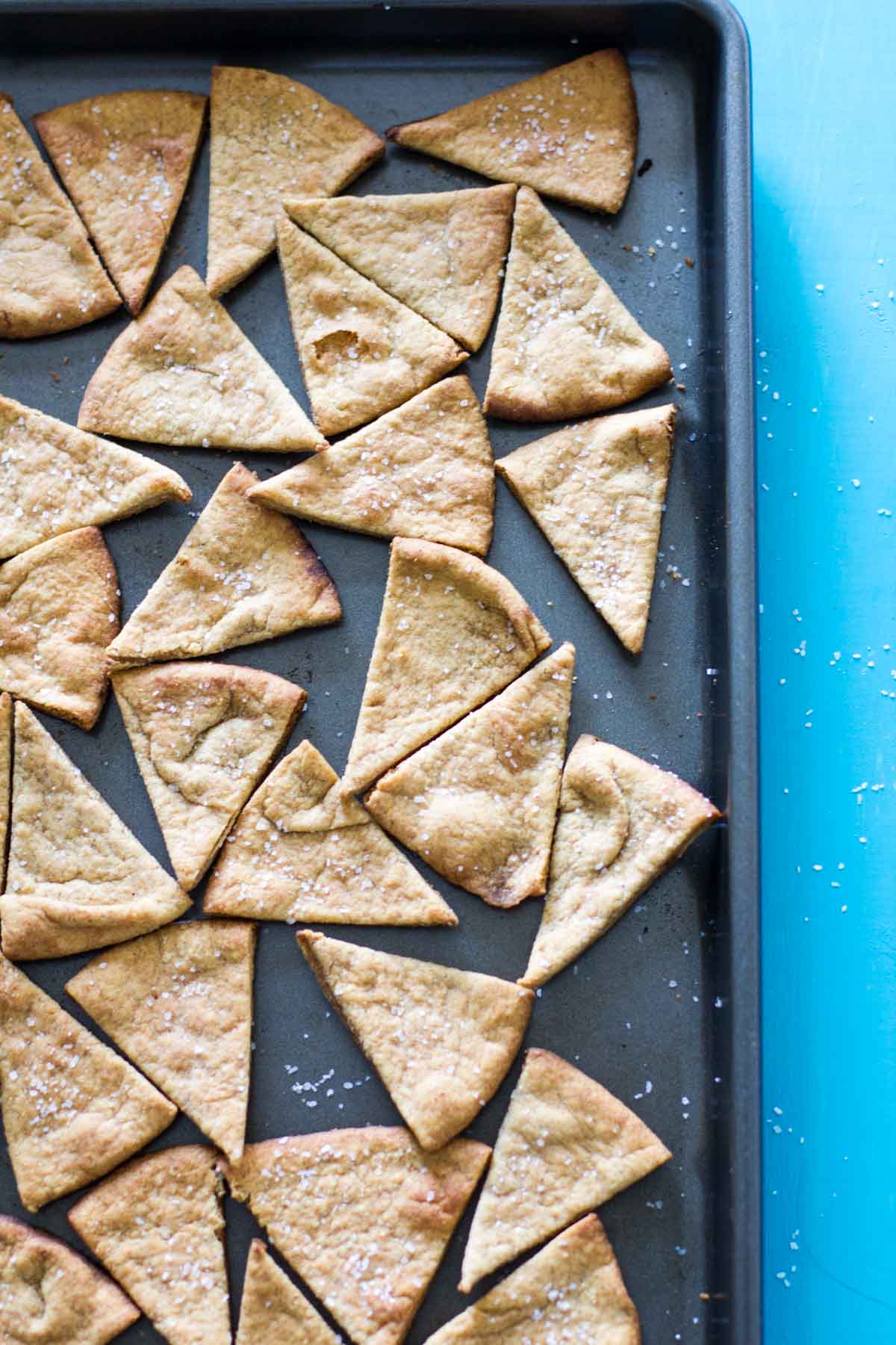 homemade pita chips