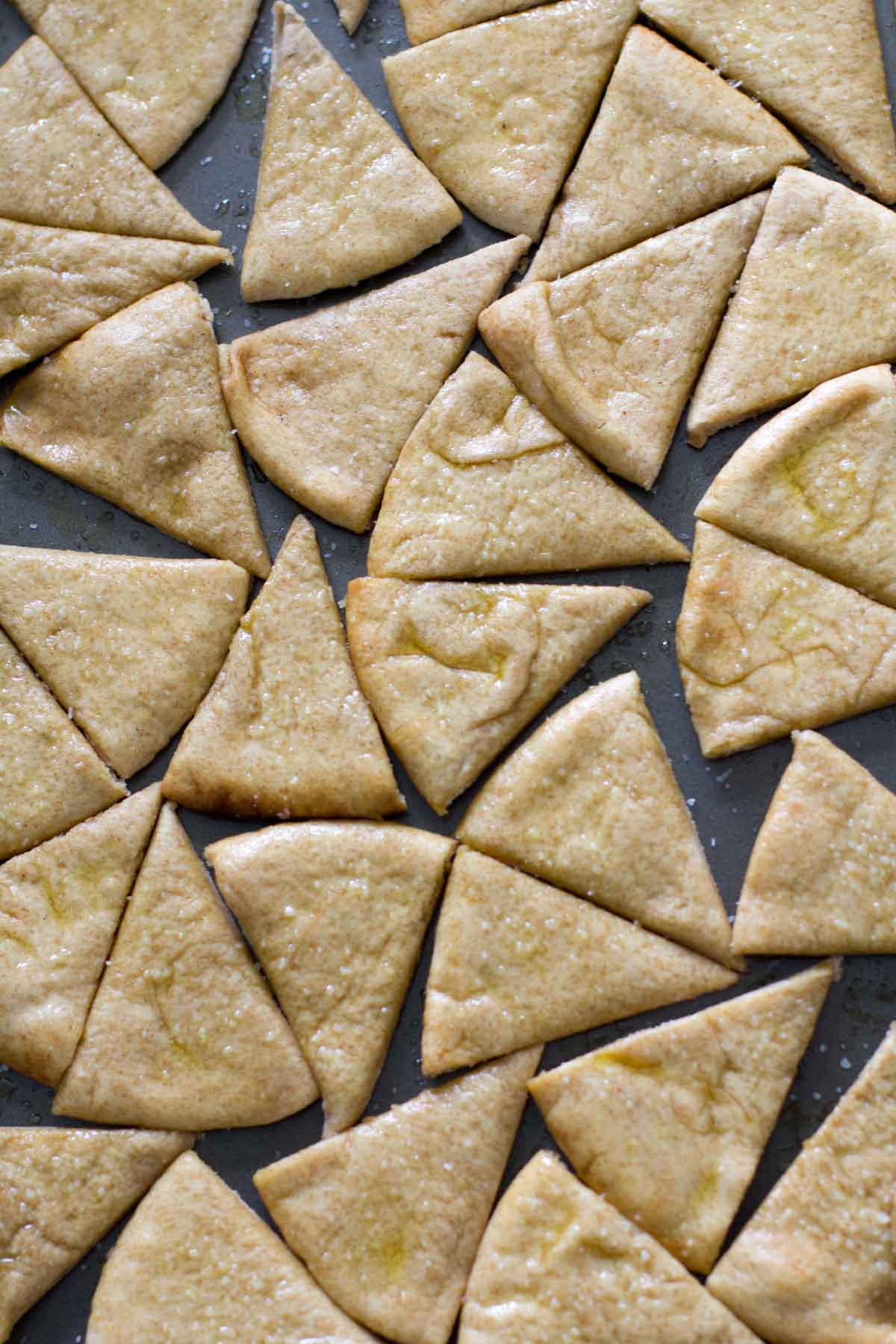 homemade pita chips