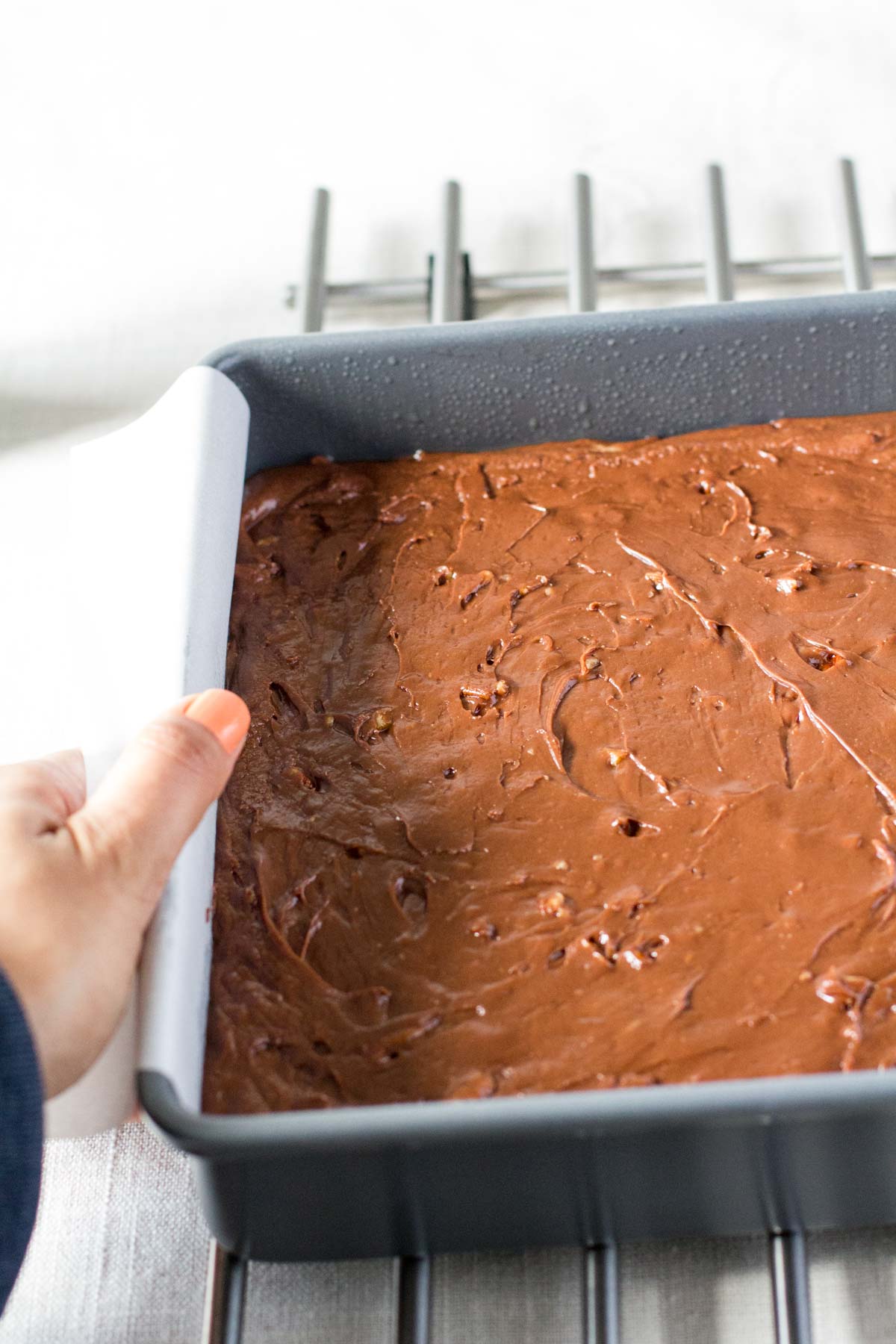 Homemade Chocolate Pecan Fudge