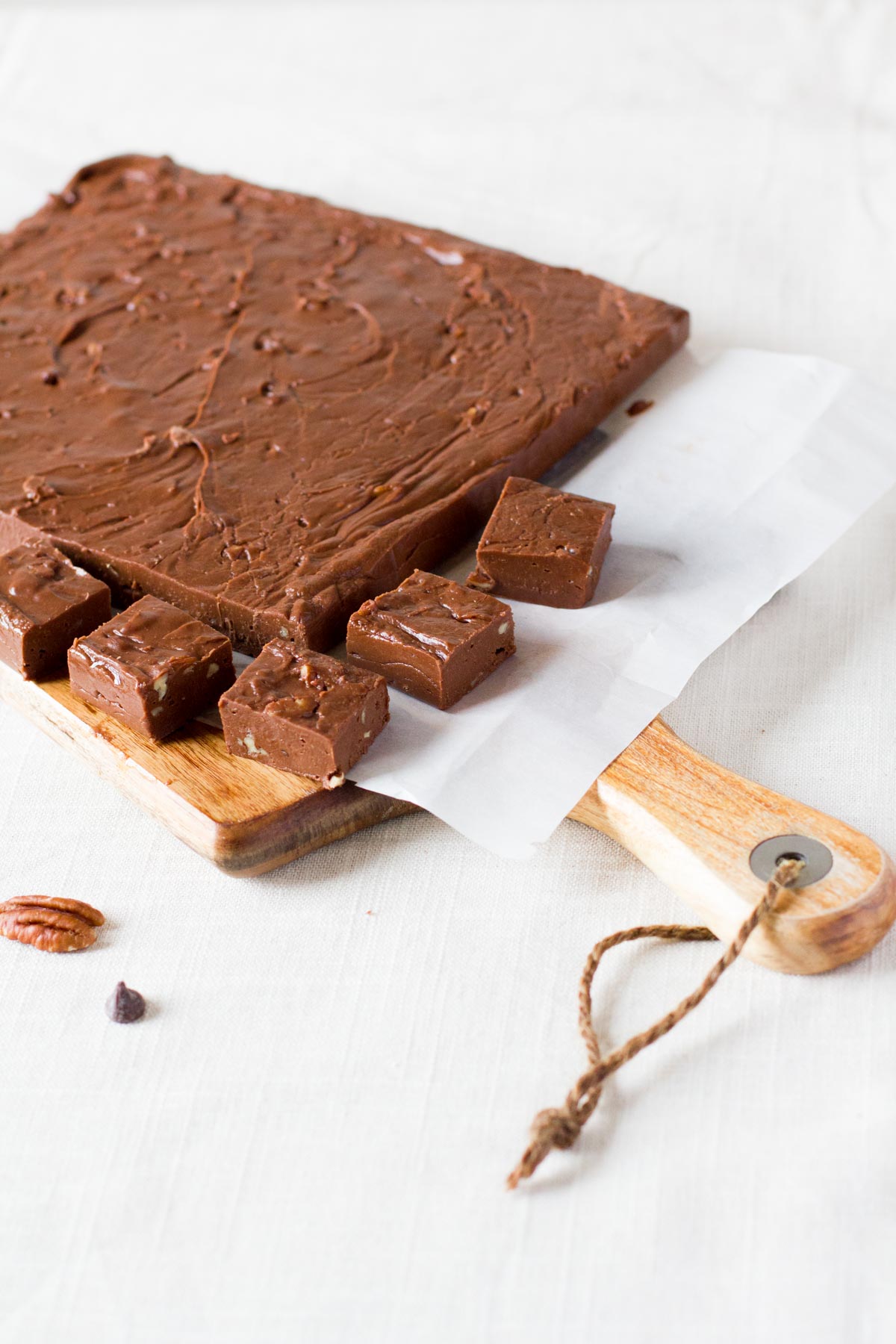 Homemade Chocolate Pecan Fudge