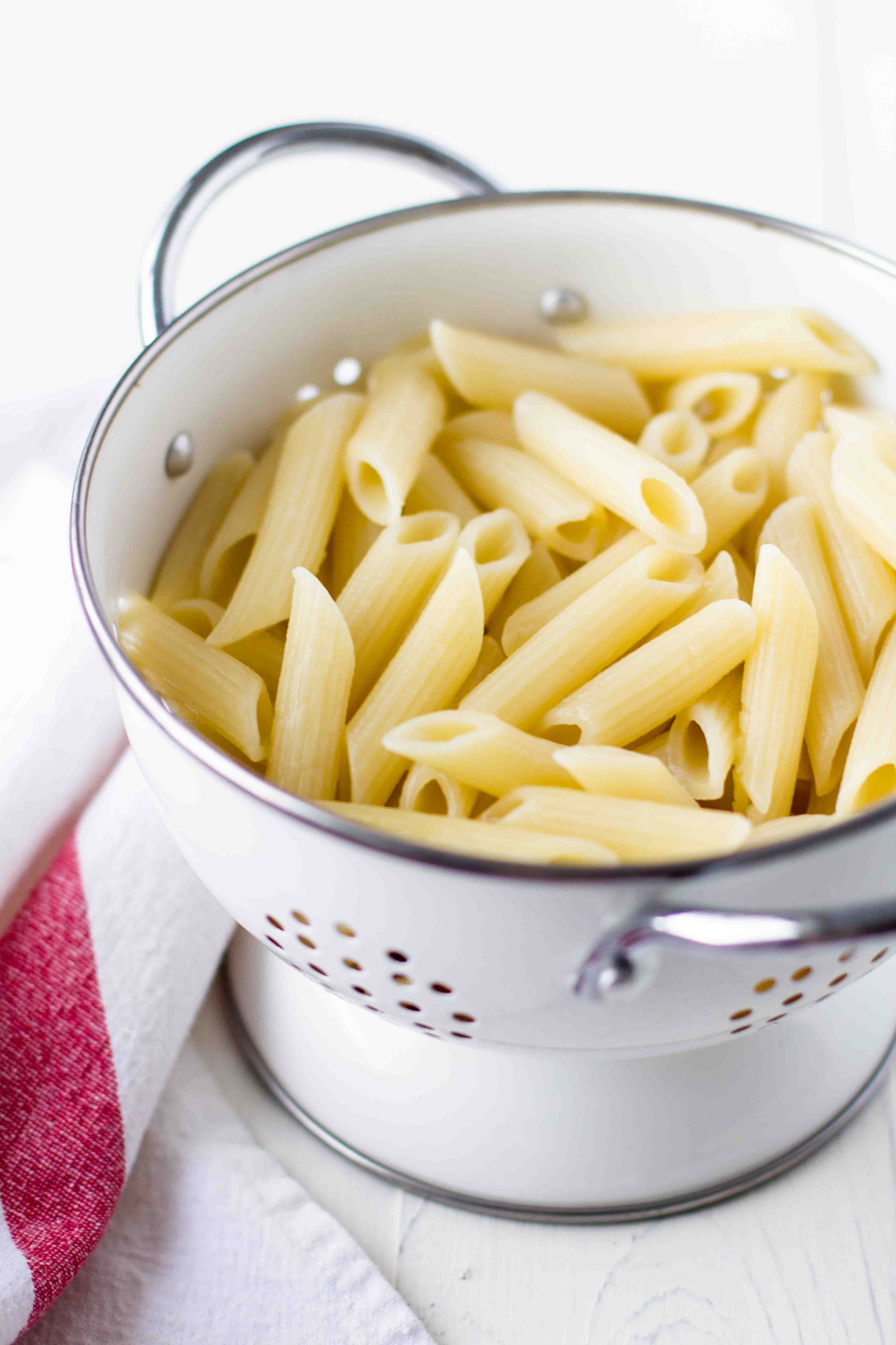 This hearty, healthy, saucy and kinda chunky Vegetarian pasta dish that comes together in a cinch. The flavors come together so well in such a sort amount of time; the sauce itself can be done in under 20 minutes.