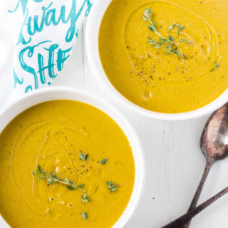 Easy Vegan Green Split Pea Soup