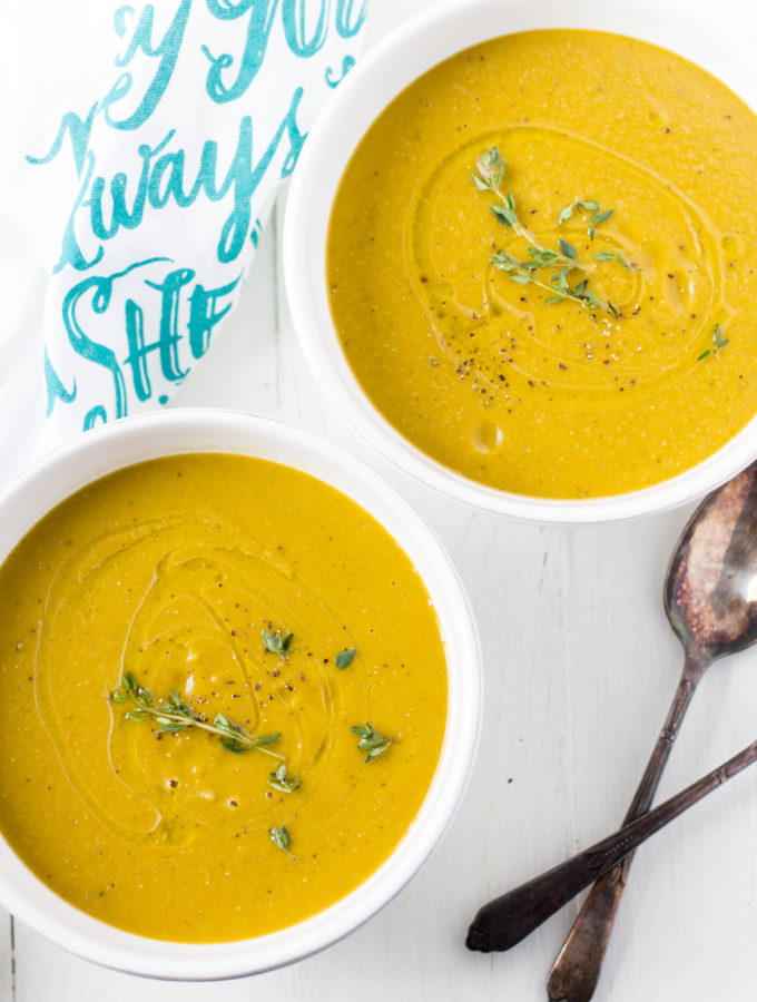 Easy Vegan Green Split Pea Soup