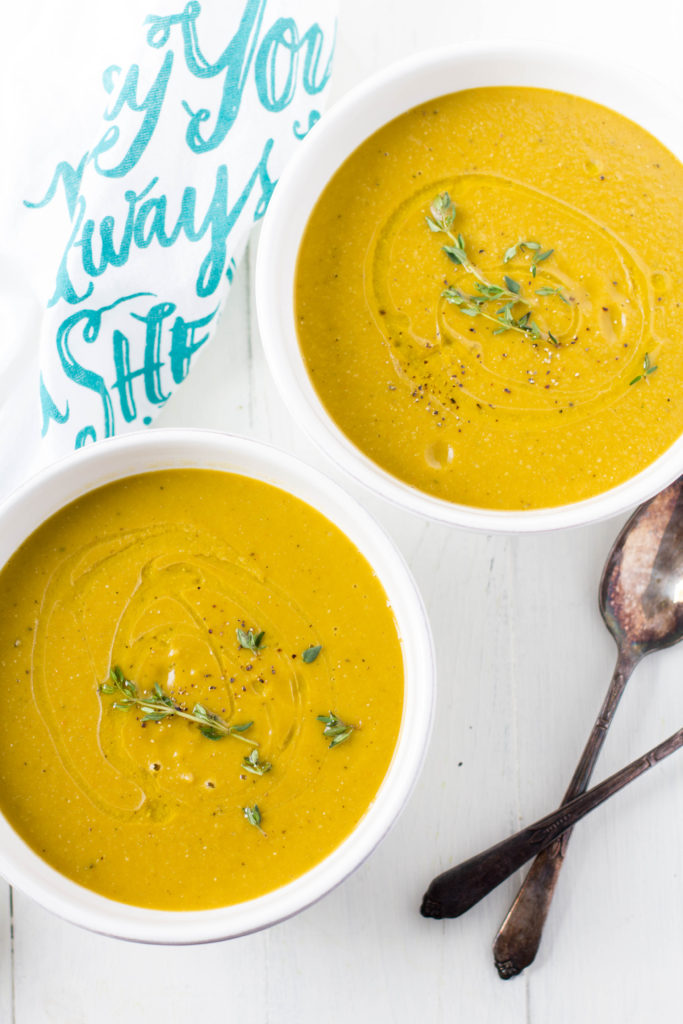 Easy Vegan Green Split Pea Soup