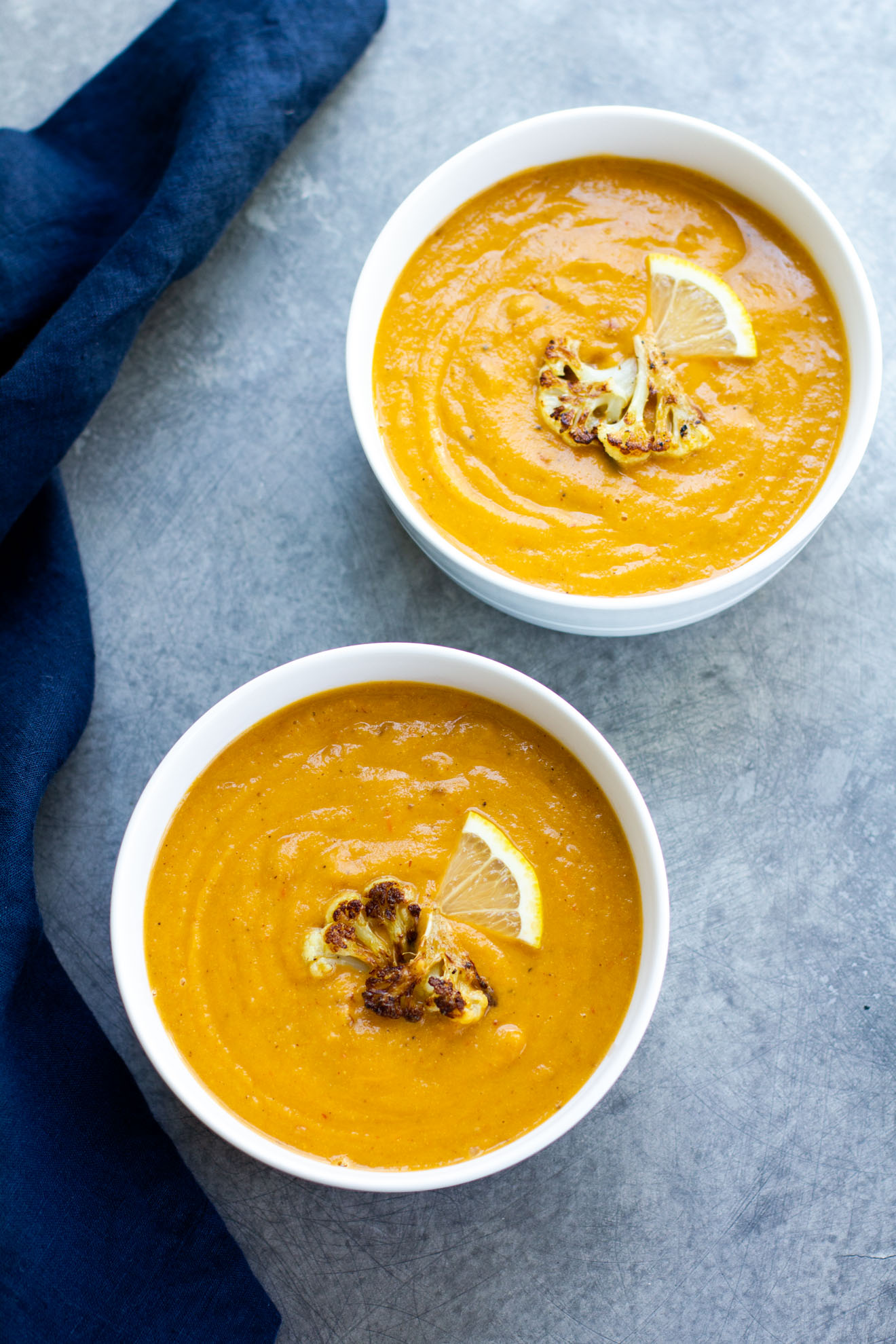 Roasted Cauliflower Soup