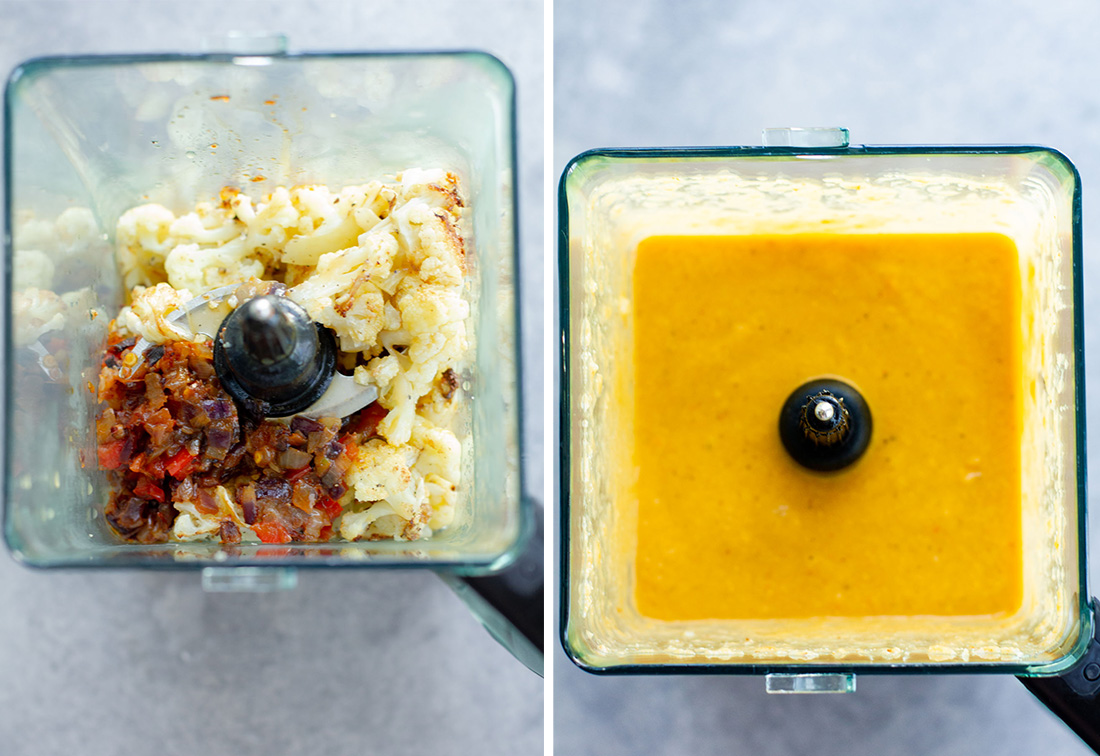 Roasted Cauliflower Soup