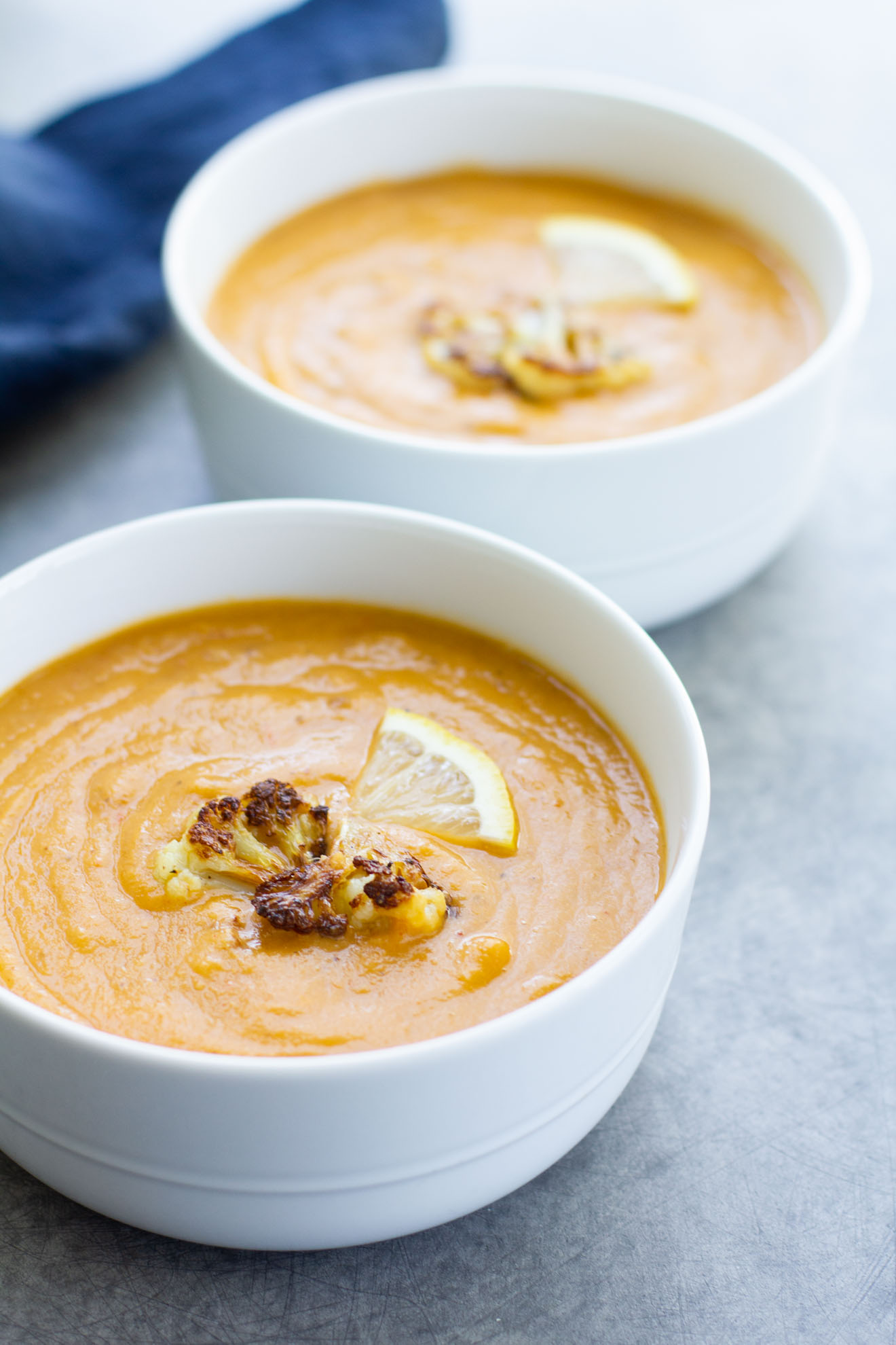 Roasted Cauliflower Soup