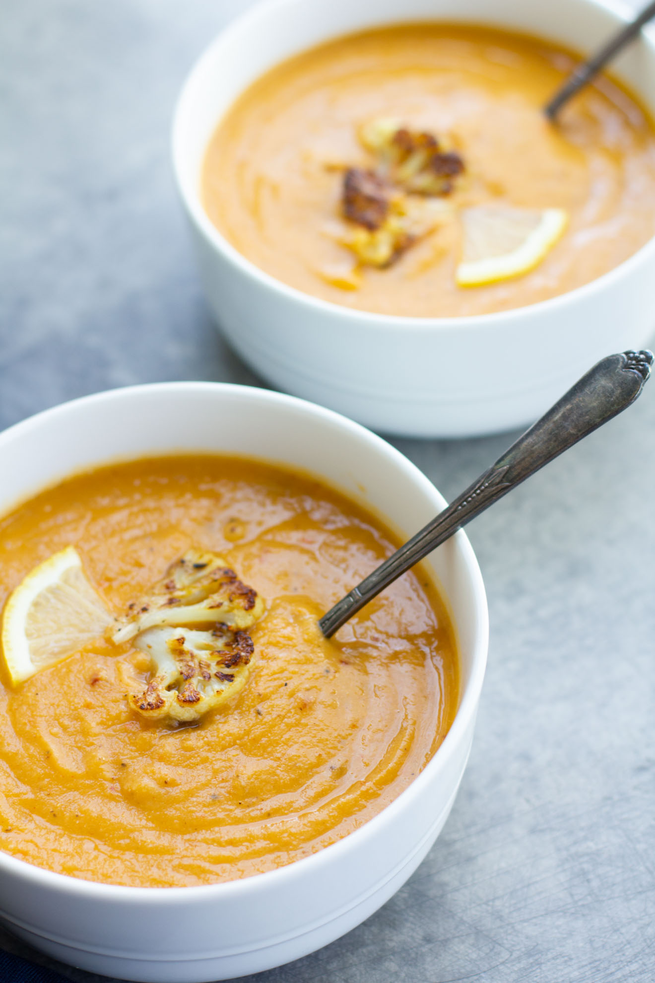 Roasted Cauliflower Soup